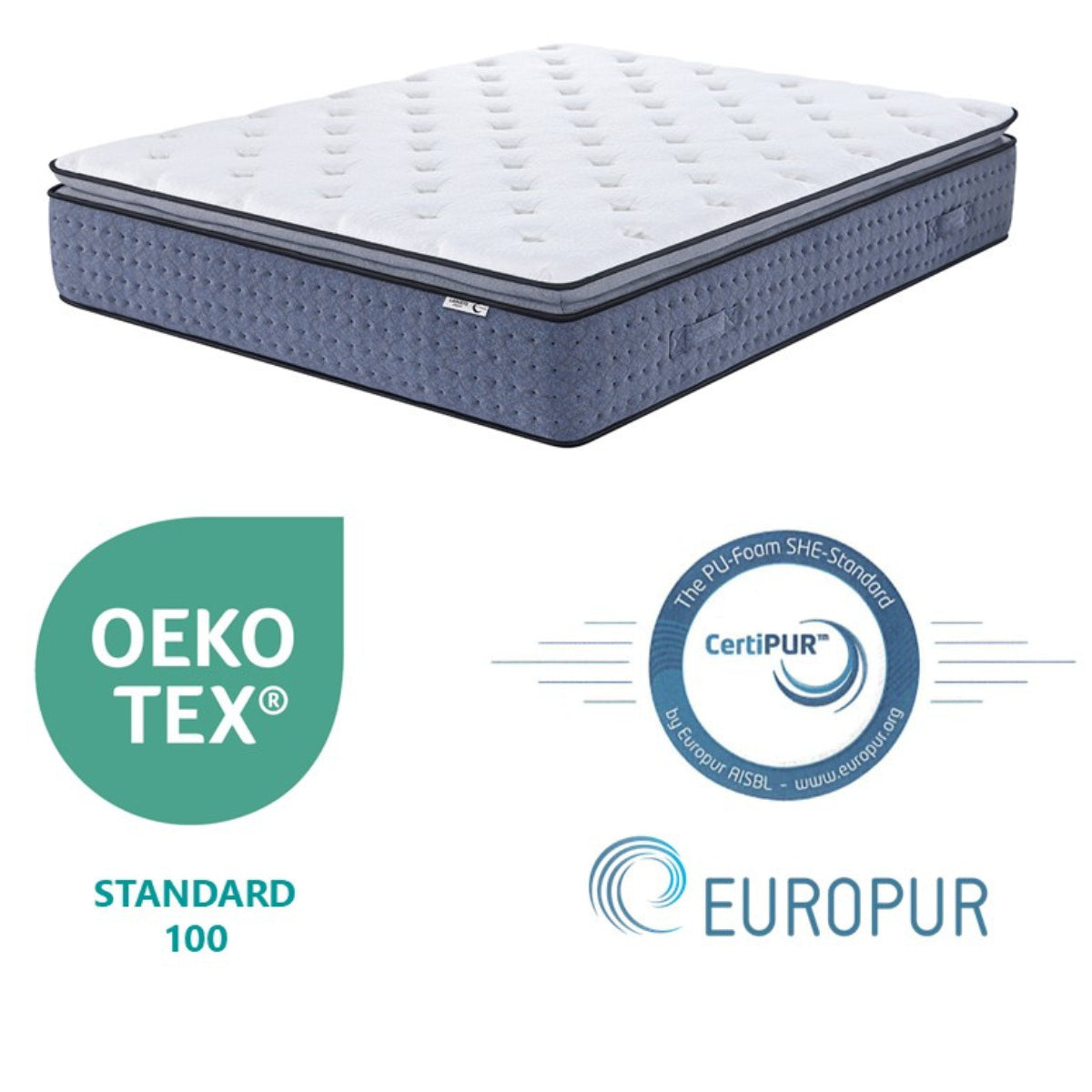 Label matelas SENHO LASUITE 180x200cm