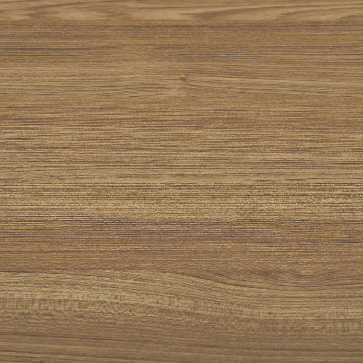 Détail de la couleur de la mélanine imitation chêne de la table basse rectangulaire MATIS dimensions 110 x 60 cm