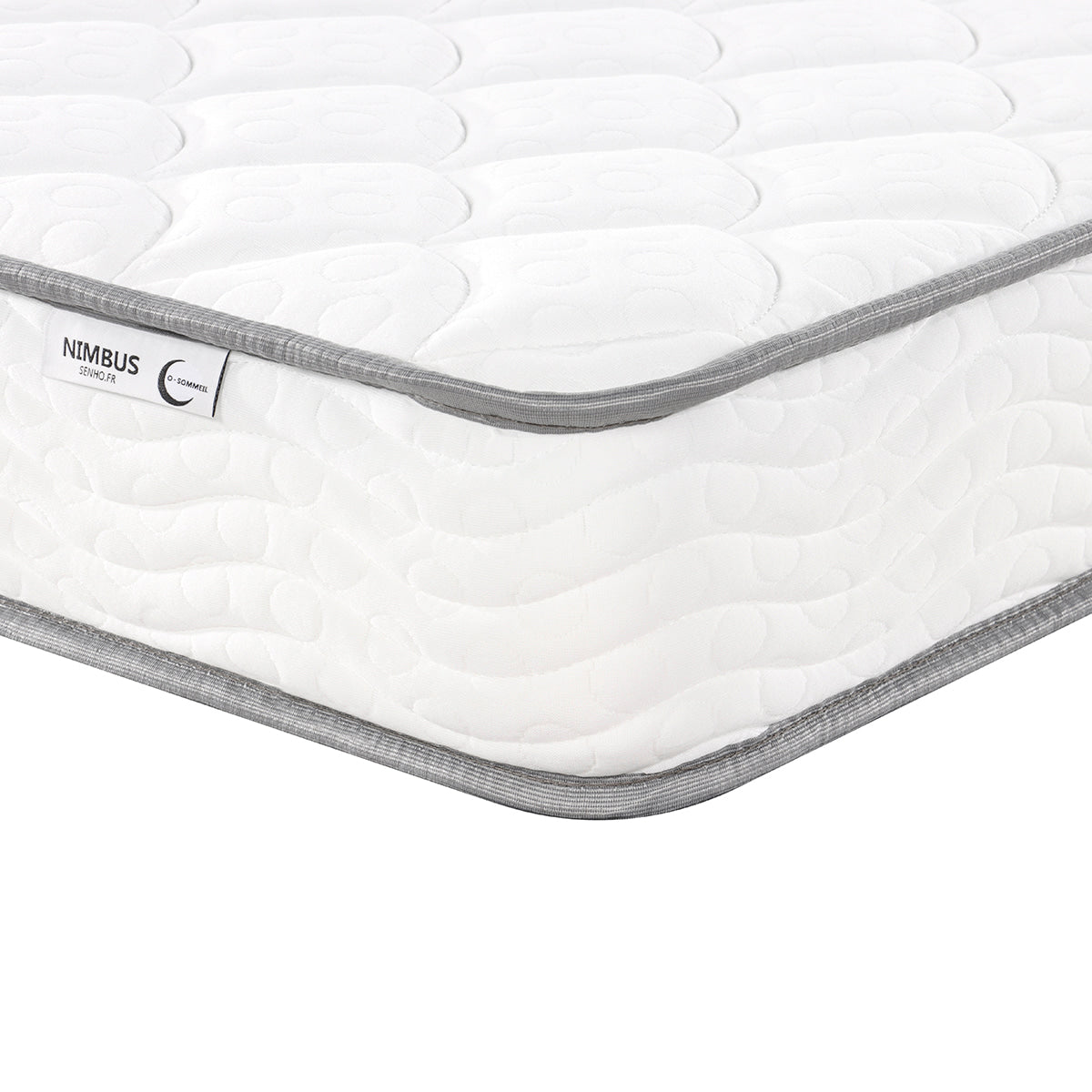 Vue de côté matelas 15cm SENHO NIMBUS 90x190cm