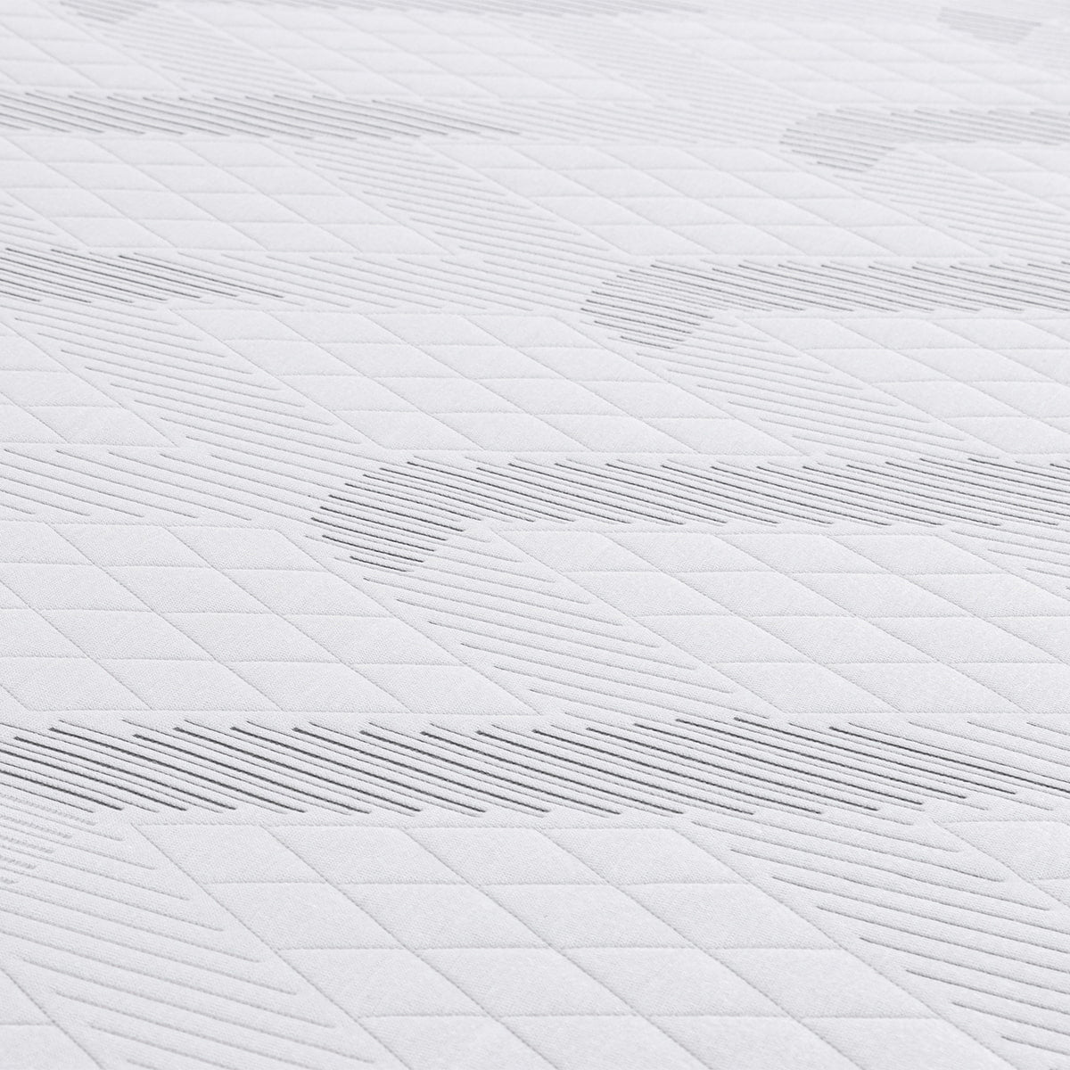 Détail coutil surmatelas 5,3cm SENHO PLUME 90x190cm